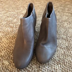JCrew Grey ankle booties-11